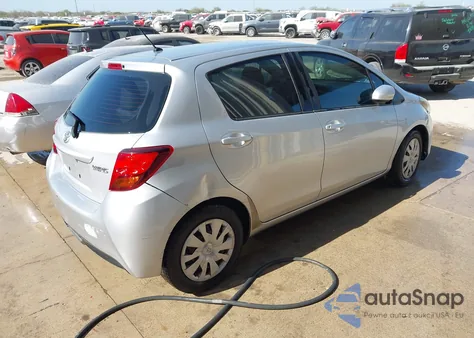 2015 Toyota Yaris L z USA, uszkodzony, nr VIN VNKKTUD39FA042365